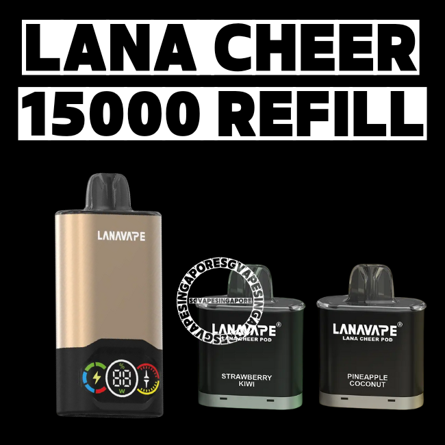 Lana Cheer 15000 Refill Pod - Sg Vape Singapore Delivery
