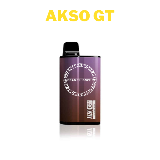 SG Vape Singapore offers fast and reliable delivery of the Akso GT 3500 puff disposable vape, including popular flavors like Akso Igo, Akso Supa, and grape and yam sweet. Explore our range and enjoy the convenience of SG Vape.