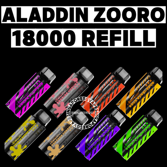 Aladdin Zooro 18000 Refill Pod - Sg Vape Singapore Delivery