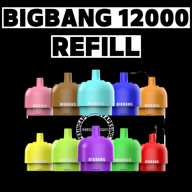 Big Bang 12000 refill cartridge - sg vape singapore delivery
