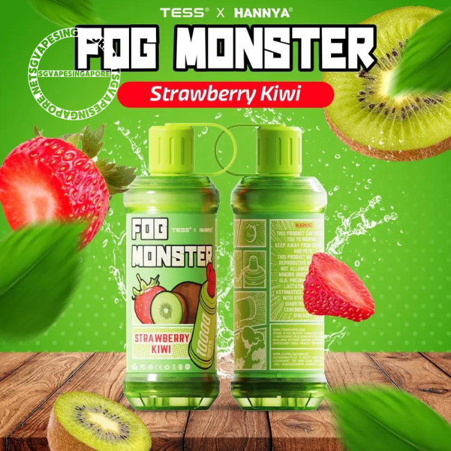Looking for a reliable vape shop in Singapore? SG Vape offers the Fog Monster 10000 puff disposable vape, including popular flavors like Redbull and strawberry kiwi. Enjoy fast delivery and explore our wide selection of vaping products.
