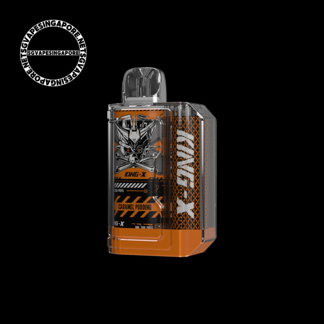 Looking for the King X 7500 puff disposable vape by Lost Vape brand in Singapore? Look no further! Visit SGVapeSingapore, an online vape shop that offers a wide selection of vape products, including the King X 7500 puff disposable. Enjoy the delicious flavor of strawberry, caramel pudding and have your order conveniently delivered to your doorstep.