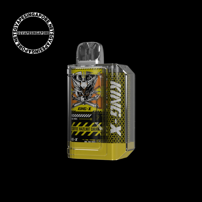 Looking for the King X 7500 puff disposable vape by Lost Vape in Singapore? Check out SGVapeSingapore for the best selection and convenient delivery. Enjoy the delicious strawberry and coffee hazelnut flavor in this high-capacity disposable vape.
