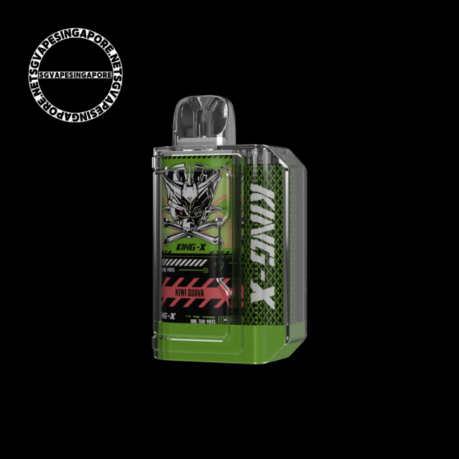 Looking for the King X 7500 puff disposable vape by Lost Vape brand in Singapore? Check out SGVapeSingapore, a reputable vape shop that offers a wide range of flavors, including strawberry and kiwi guava. Enjoy convenient delivery options to get your vaping products right at your doorstep.