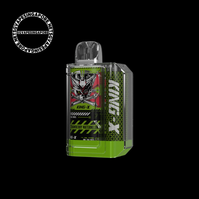 Looking for the King X 7500 puff disposable vape by Lost Vape brand in Singapore? Check out SG Vape Singapore, a reputable vape shop that offers a wide range of vape products including the King X 7500 puff in various flavors like strawberry watermelon. Enjoy fast and reliable delivery services.