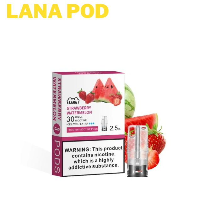 Discover the unique and refreshing flavor of Lana Pod Tie Guan Yin and strawberry watermelon, a popular e-liquid for vape enthusiasts in Singapore. Enjoy the convenience of delivery and explore the delicious combination of TGY tea and grape with this top-quality vape juice from the trusted Lana brand.
