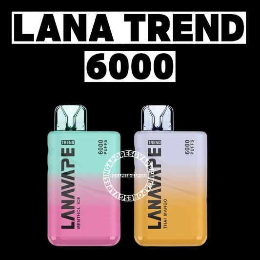 Lana Trend 6000 Disposable - Sg Vape Singapore Delivery
