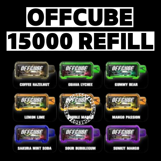 Off Cube 15000 Refill Pod - Sg Vape Singapore Delivery