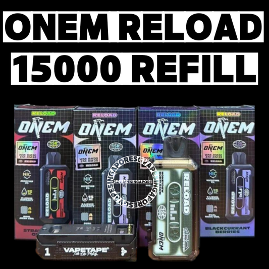 Onem Reload 15000 Refill Pod - Sg Vape Singapore Delivery